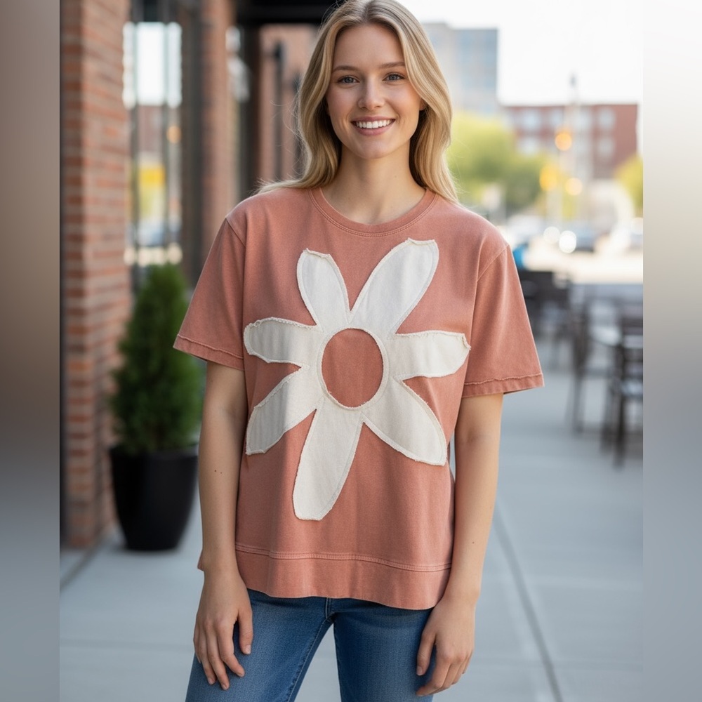 JODIFIL FLOWER T-SHIRT